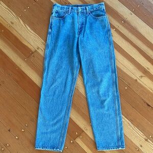 Levi’s Premium Denim Blue Tab Organic‎ Cotton Column Pant Jeans 26